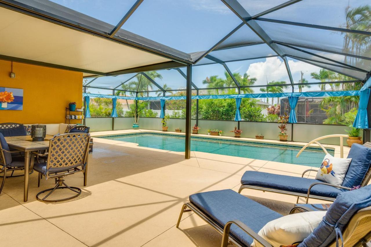Pet-Friendly Cape Coral Vacation Rental With Lanai! Exteriör bild