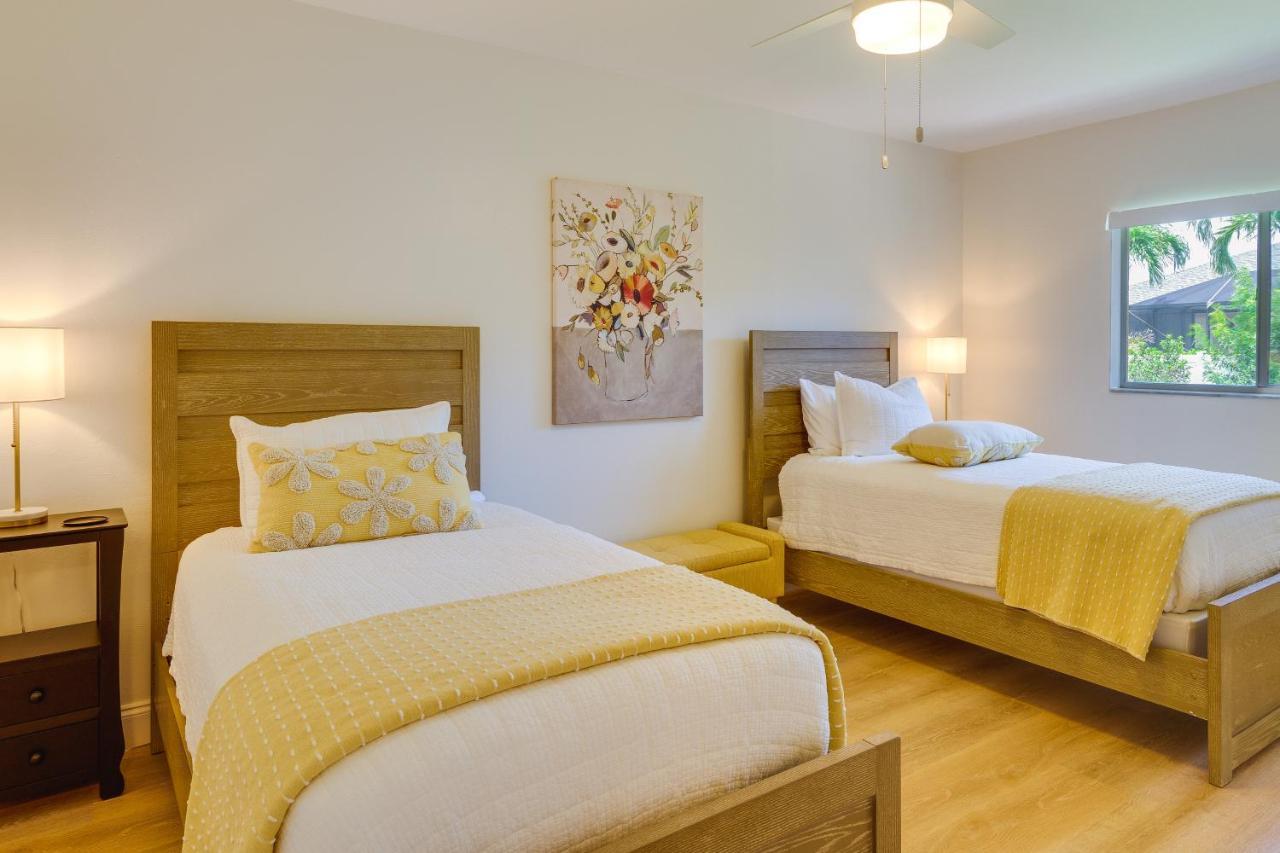 Pet-Friendly Cape Coral Vacation Rental With Lanai! Exteriör bild