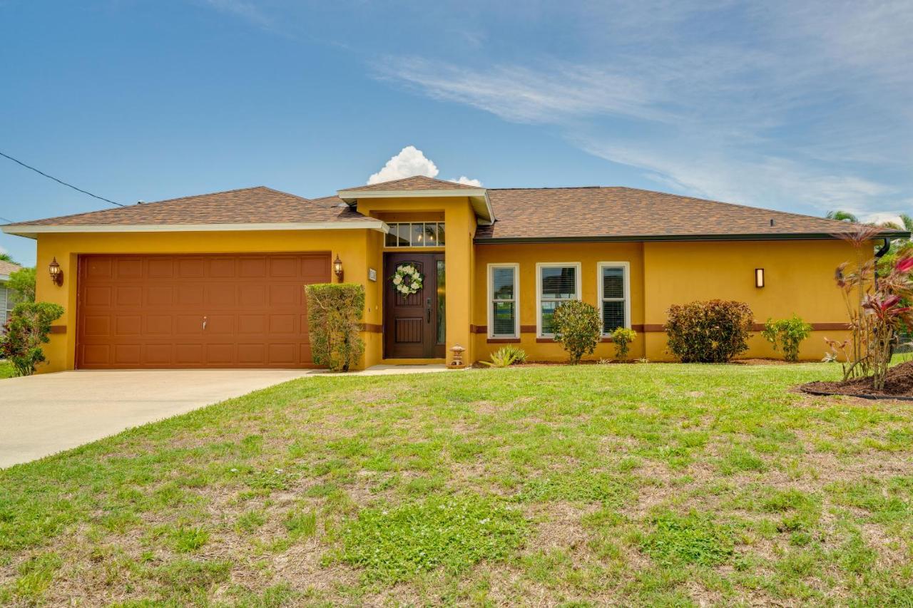 Pet-Friendly Cape Coral Vacation Rental With Lanai! Exteriör bild